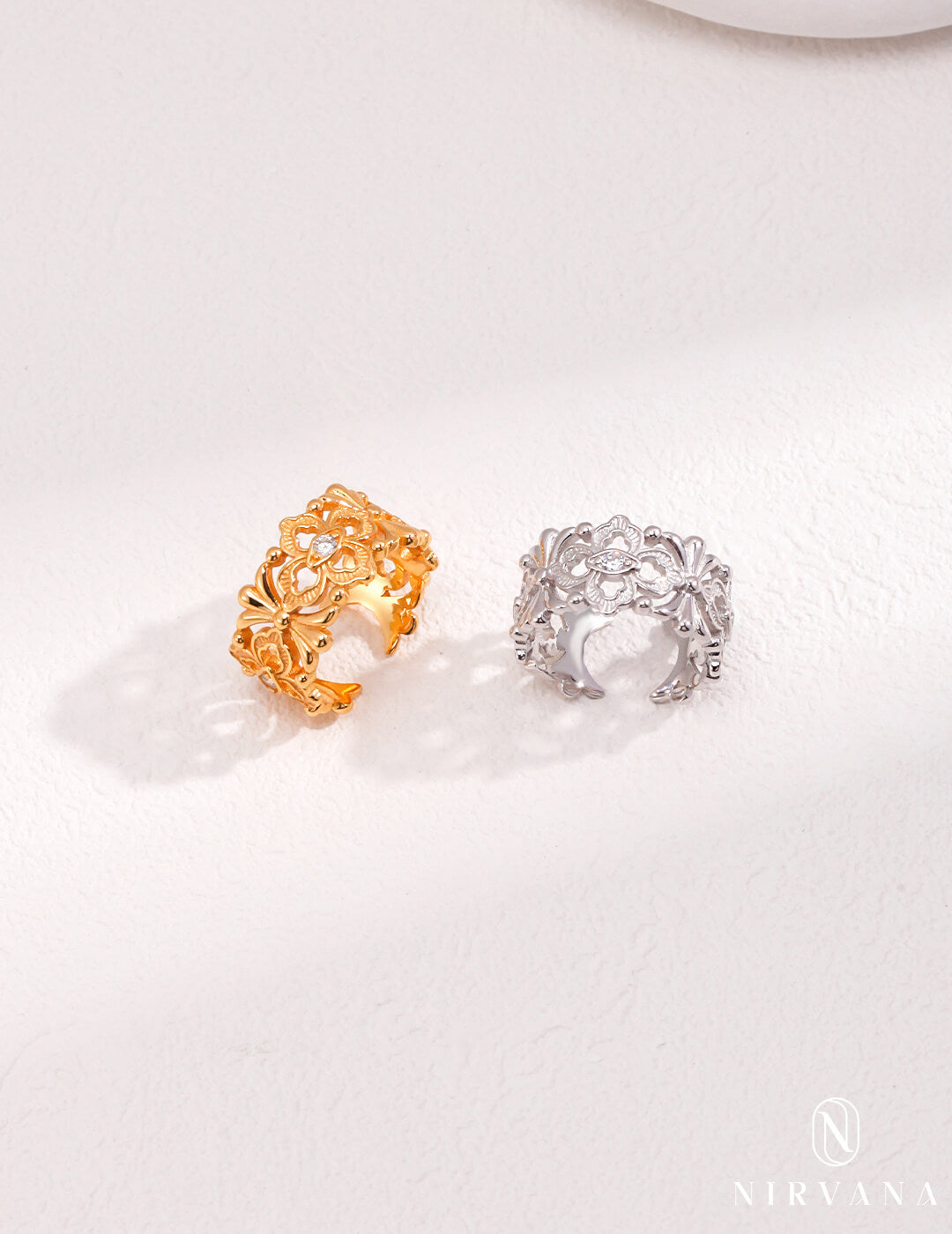 Vintage Sterling Silver Zircon Ring